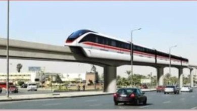 تحويلات مرورية لتيسير أعمال المونوريل في الجيزة