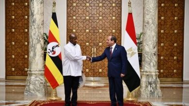 تعزيز العلاقات التجارية بين مصر وأوغندا يؤكد الرئيس السيسي