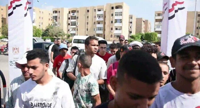 تفاعل ملحوظ للشباب في اليوم الثاني لانتخابات مجلس الشيوخ بالشيخ زايد