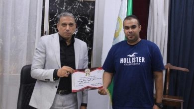 تقديم شهادات تكريم لأفضل الكفاءات في إدارة الحسابات للأعمال الختامية