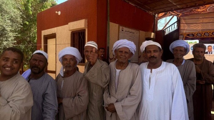 توافد أهالي أسوان على لجان الاقتراع في اليوم الثاني من انتخابات الشيوخ 2025