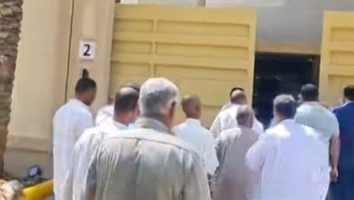 توافد المصريين بكثافة على مراكز الاقتراع بالكويت خلال انتخابات الشيوخ «فيديو»