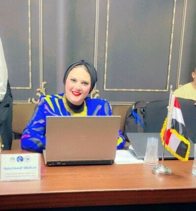 داليا الحزاوي تتواجد في غرفة عمليات «الشباب المصري» لرصد انتخابات الشيوخ 2025