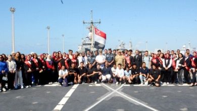زيارة شبابية للقوات المسلحة لقيادتي البحرية والصاعقة