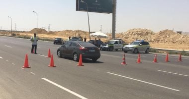 الداخلية تضبط 15 سائقا يتعاطون المخدرات بالطريق الإقليمى