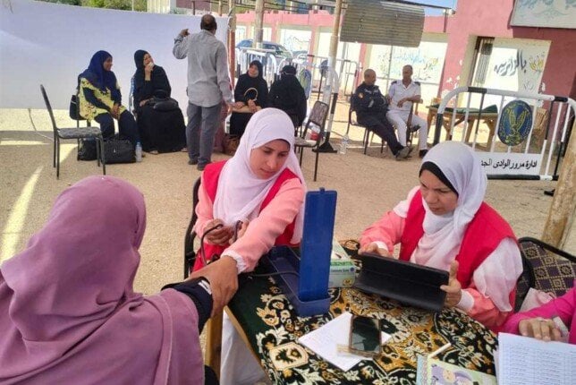 فرق التمريض تُبرز دورها في التأمين الطبي لانتخابات الشيوخ 2025