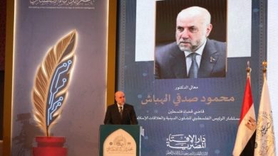 مستشار الرئيس الفلسطيني يشيد بمصر والرئيس السيسي لنجاحهما في إفشال مخطط تهجير غزة