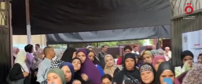 مشاركة مميزة في اليوم الأول لانتخابات مجلس الشيوخ بالجيزة
