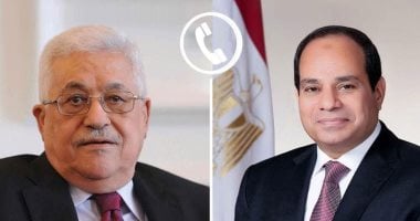 الرئيس السيسى يشدد لـ"أبو مازن" على رفض مصر القاطع لتهجير الفلسطينيين من أرضهم