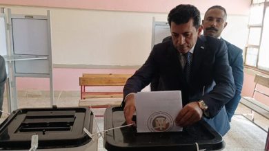 وزير الشباب والرياضة يشارك في انتخابات مجلس الشيوخ 2025 (فيديو)