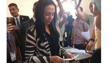 وزيرة التضامن الاجتماعي تشارك في انتخابات مجلس الشيوخ 2025